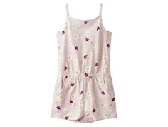 Lyserød buksedragt med flyvende mariehøns og blomster 13228171 festival bloom ladybug